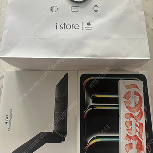 아이패드 프로 신제품 m4 11인치 512g wifi 풀세트 (매직키보드, 애플펜슬 프로) 팝니다.