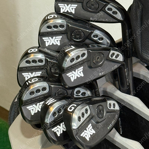 PXG Gen5 (젠5) 0311p 블랙 7아이언 (5~G) 스틸파이버 블랙
