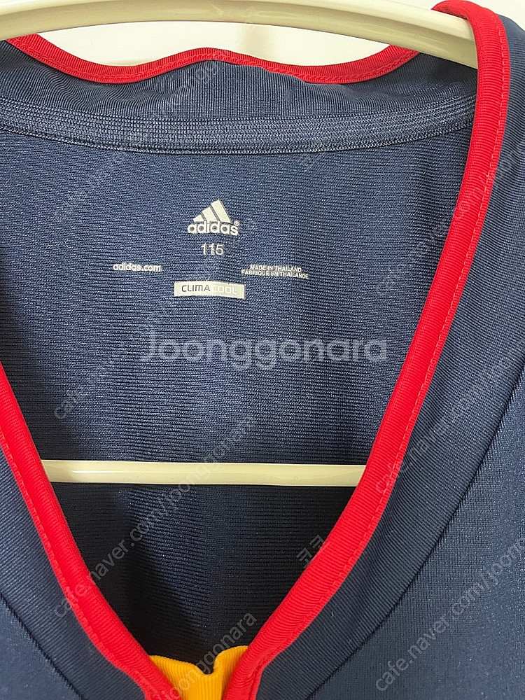 스페인 국대 10-11 어웨이 레플리카 115 사이즈--2