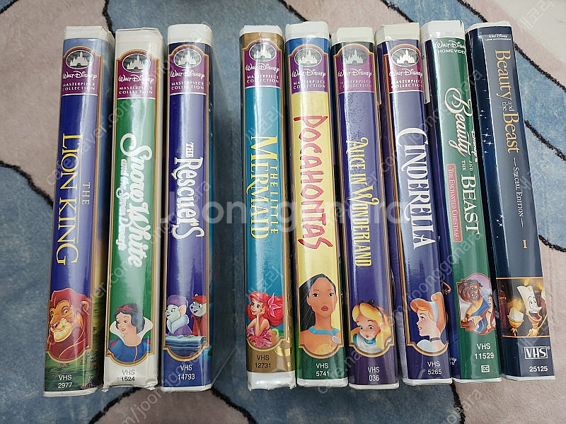 디즈니 비디오 VHS 영어, 한국어판 판매합니다. (개...--4