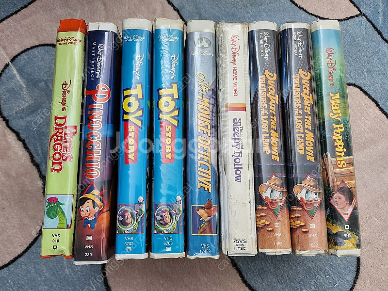 디즈니 비디오 VHS 영어, 한국어판 판매합니다. (개...--6