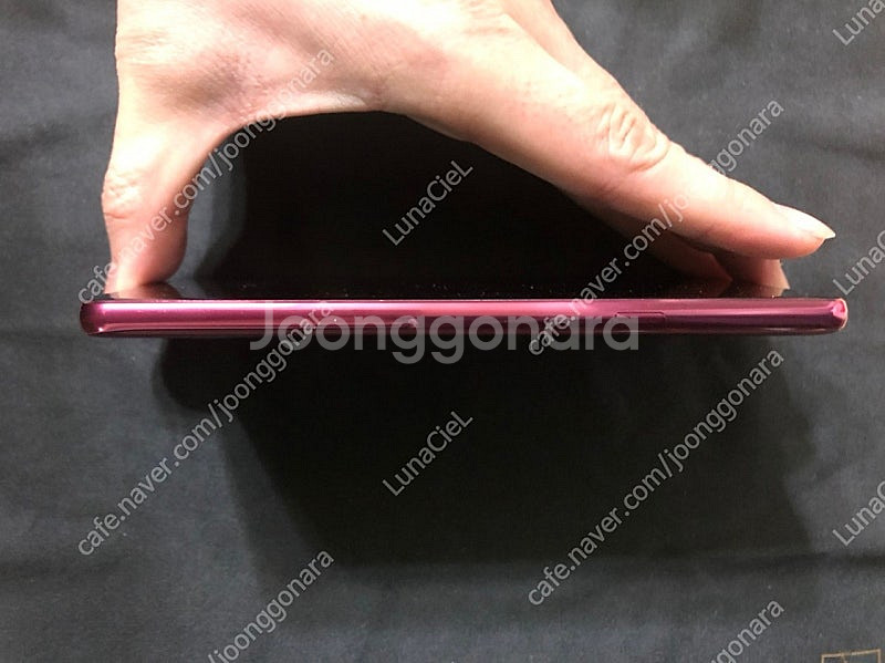 LG G7 씽큐 라즈베리 로즈 64기가--0