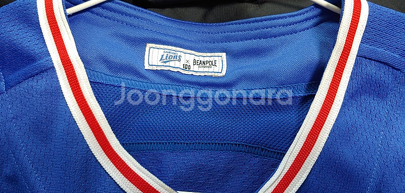 삼성 라이온즈 빈폴 안지만 유니폼 100--2