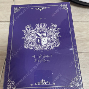 어느날 공주가 되어버렸다 5권 미개봉 한정판