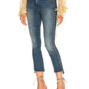 마더진 인사이더 크롭 스터드 데님 팬츠 26 / 랑방 마인 오브제 타임 럭키슈에뜨 산드로 마쥬 오르 시에 시스템