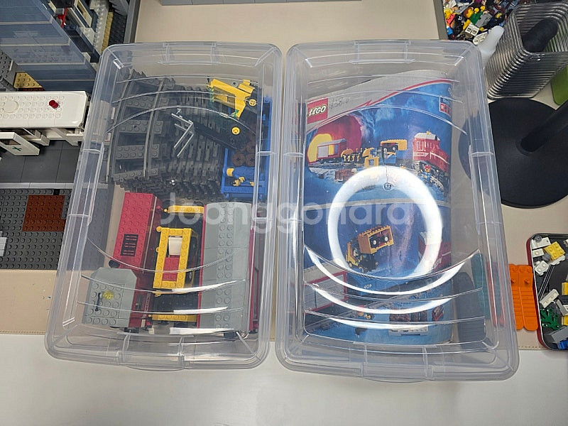 올드레고 기차시리즈 4563 Load N' Haul Railroad (화물열차) 판매합니다--4