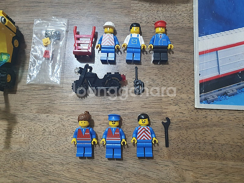 올드레고 기차시리즈 4563 Load N' Haul Railroad (화물열차) 판매합니다--7