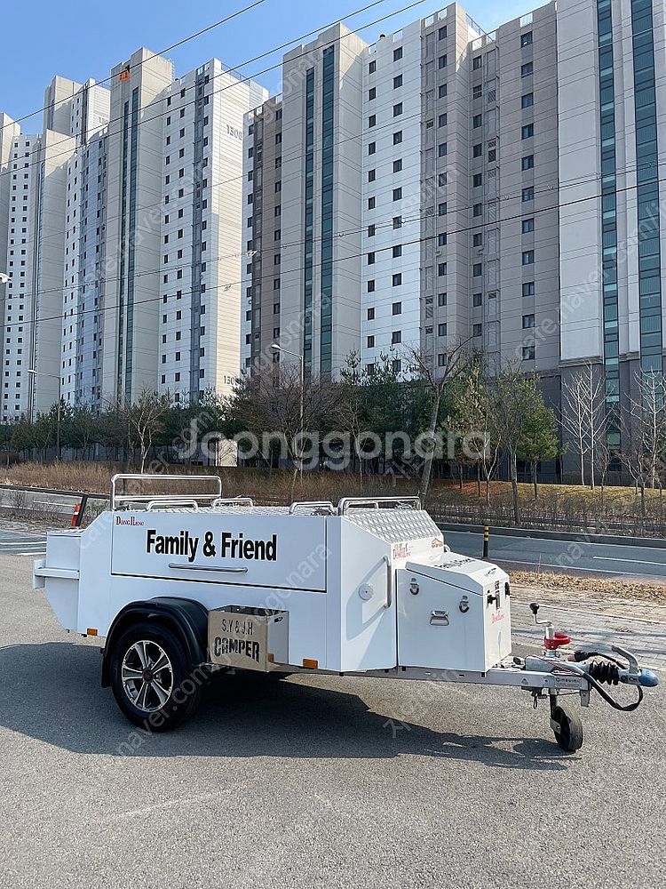 F&f 양문형 풀옵션 캠핑 낚시 짐보관 견인 트레일러--0