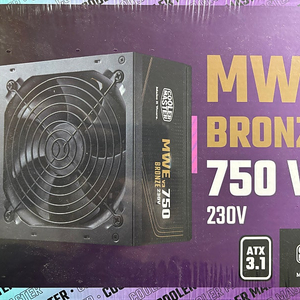 CoolerMaster MWE BRONZE 750V3 파워 팝니다
