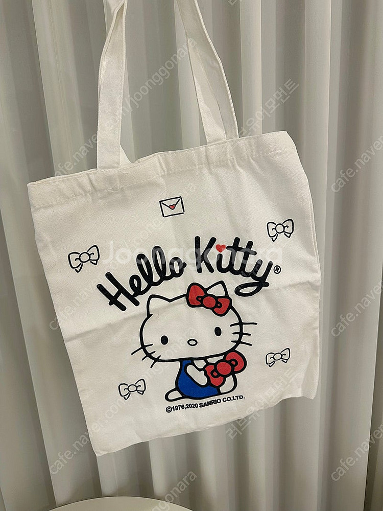 키티 화이트 에코백️새상품 헬로키티 / 11am 임여진 ...--0
