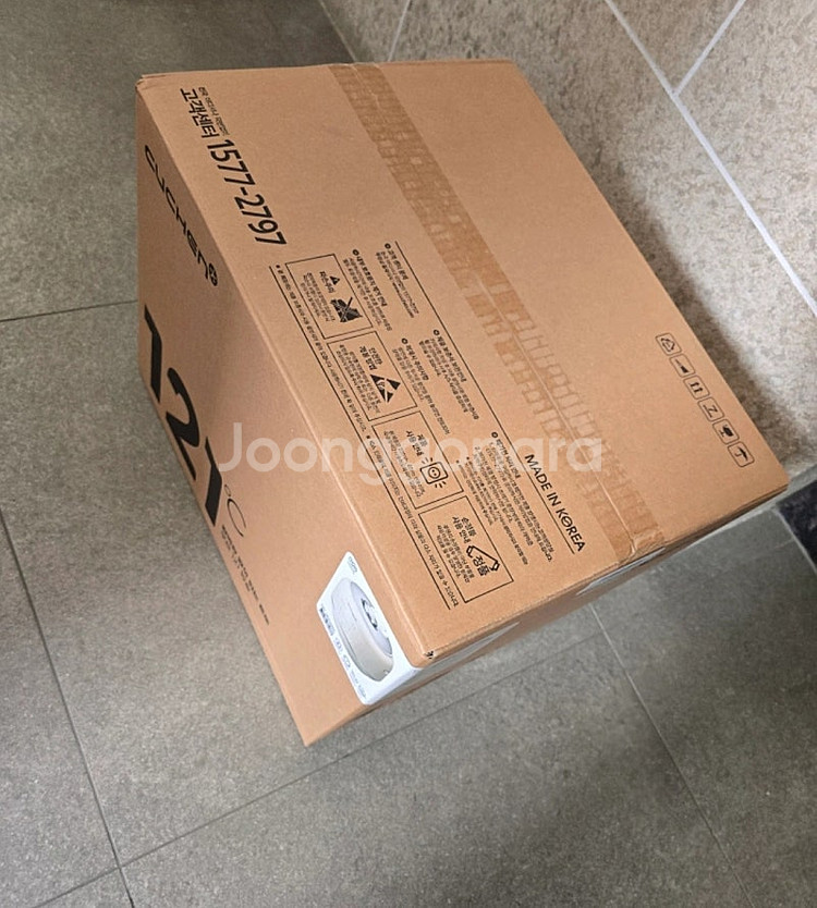 쿠첸 121 IH 전기압력밥솥 10인용 미개봉 새상품--0