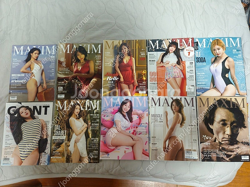 맥심 크레이지자이언트 아트그라비아 등 잡지 및 사진집 ...--0