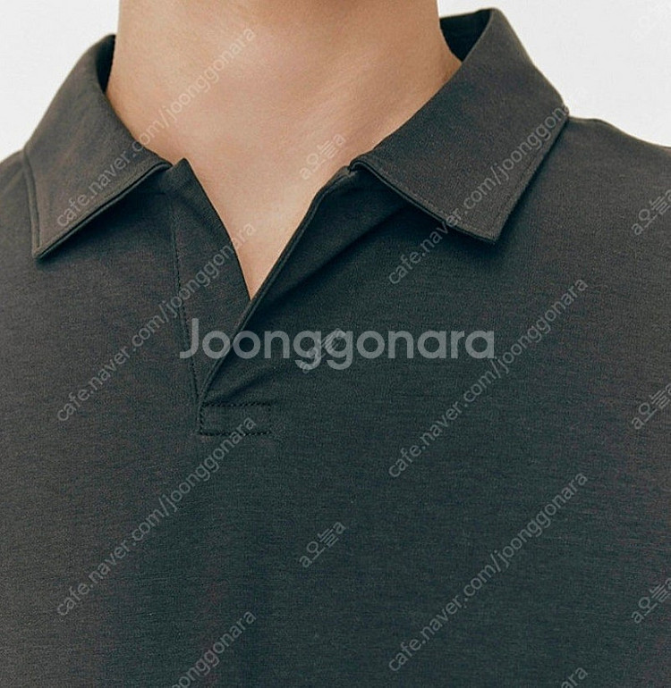 브랜드지오다노 남성 카라반팔티셔츠 XL 105--3