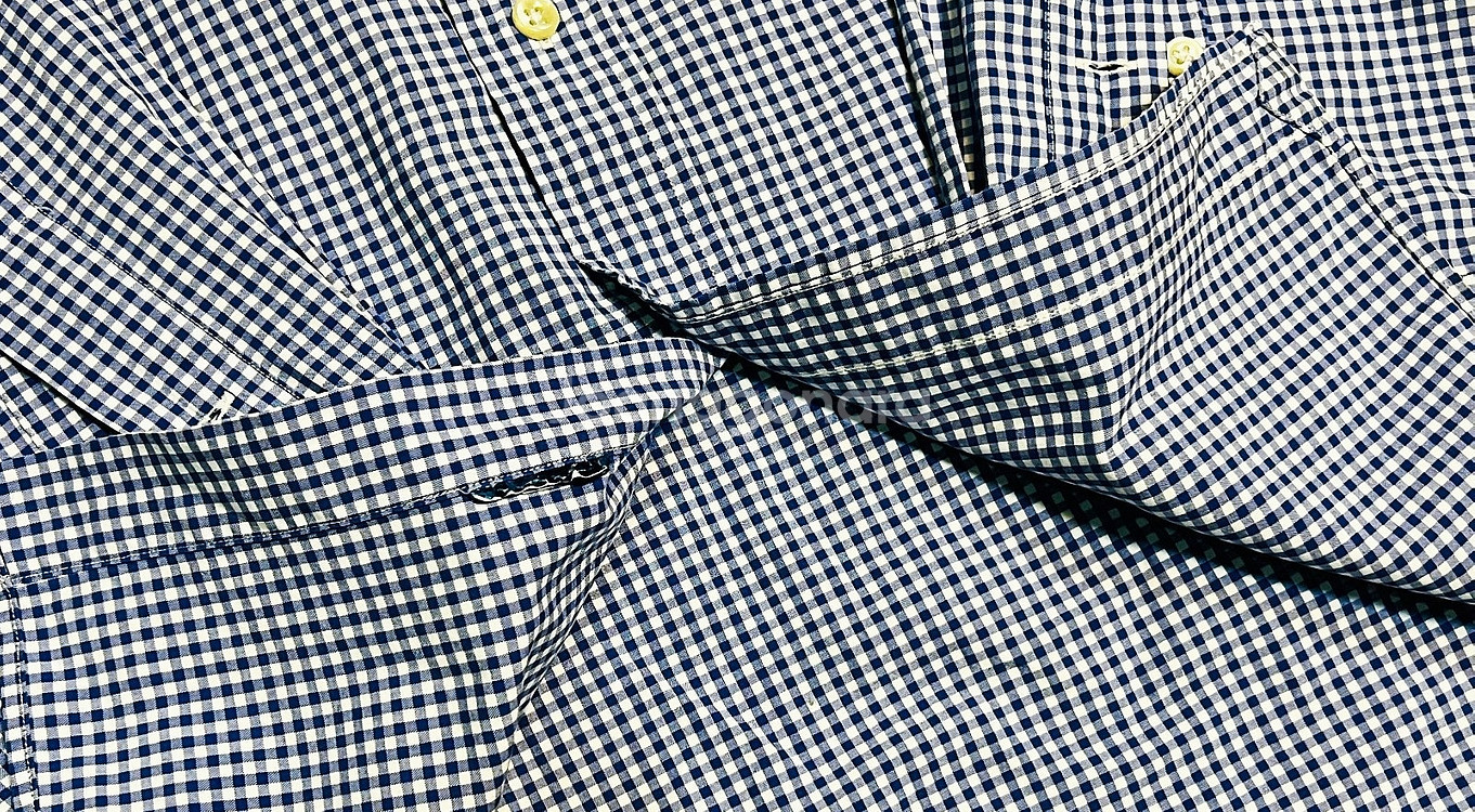 xl 폴로 랄프로렌 블루 깅엄체크셔츠 / 옥스포드 셔츠 / 베이지 스트라이프 셔츠 정리--7