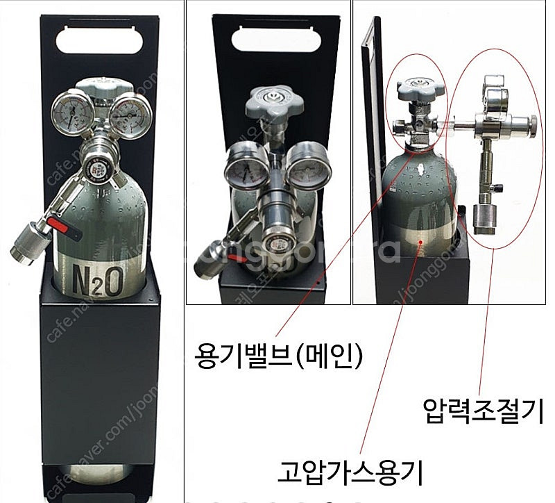 이지휩 휘핑가스 압력조절기--2