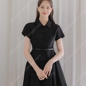 르로망 자켓 블랙 캡 슬리브 반팔 재킷 하객룩 밀크코코아 아뜰리에