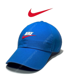 NIKE 나이키 초레어 헤리티지86 퓨추라 블루/레드 스우시 볼캡 모자