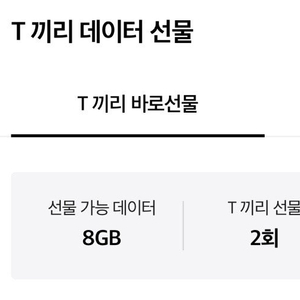 SKT 데이터 2GB 팝니다