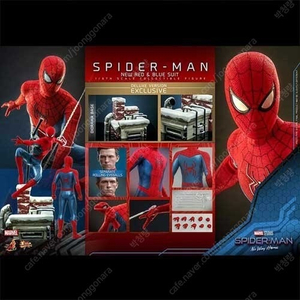 미개봉) 핫토이 mms680 스파이더맨 뉴 레드앤블루 슈츠 디럭스