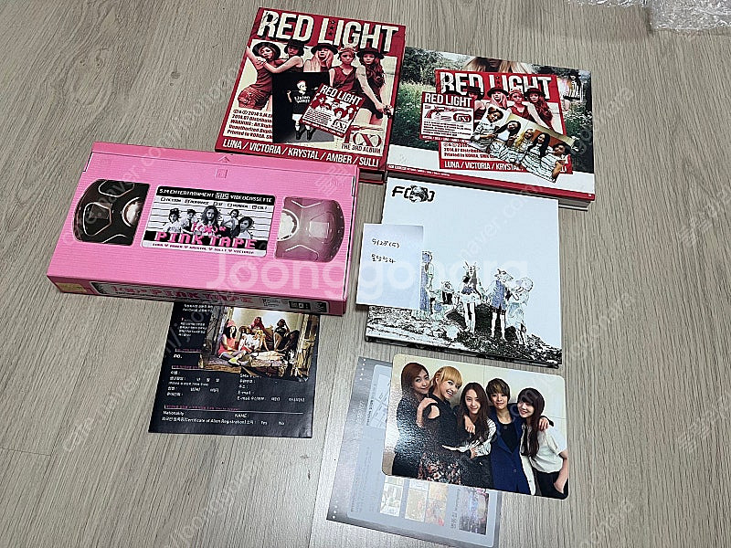 f(x) 에프엑스 앨범 판매(핑크테이프, 일렉트로닉 쇼...--0