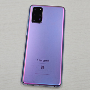 갤럭시S20플러스 BTS에디션 256용량 무잔상 깨끗한단말기 24만 판매해요