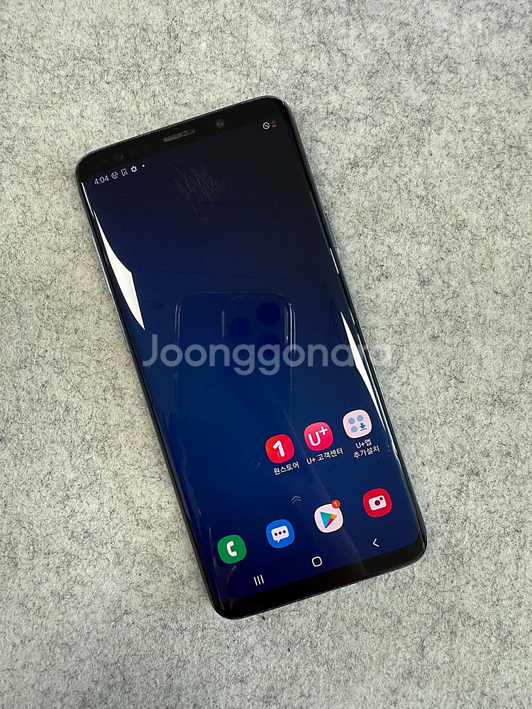 갤럭시S9플러스 블루 64G 미파손 깔끔한 가성비꿀폰 ...--2