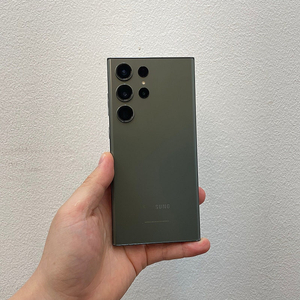 갤럭시S23울트라 그린 256GB 무잔상 상태좋은 중고60만팝니다