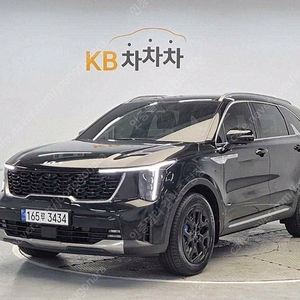 쏘렌토 중고 가격 쏘렌토 중고차 쏘렌토 하이브리드 중고 검정색 2024년식 6,736km 1.6T 2WD 시그니처 중고차카페