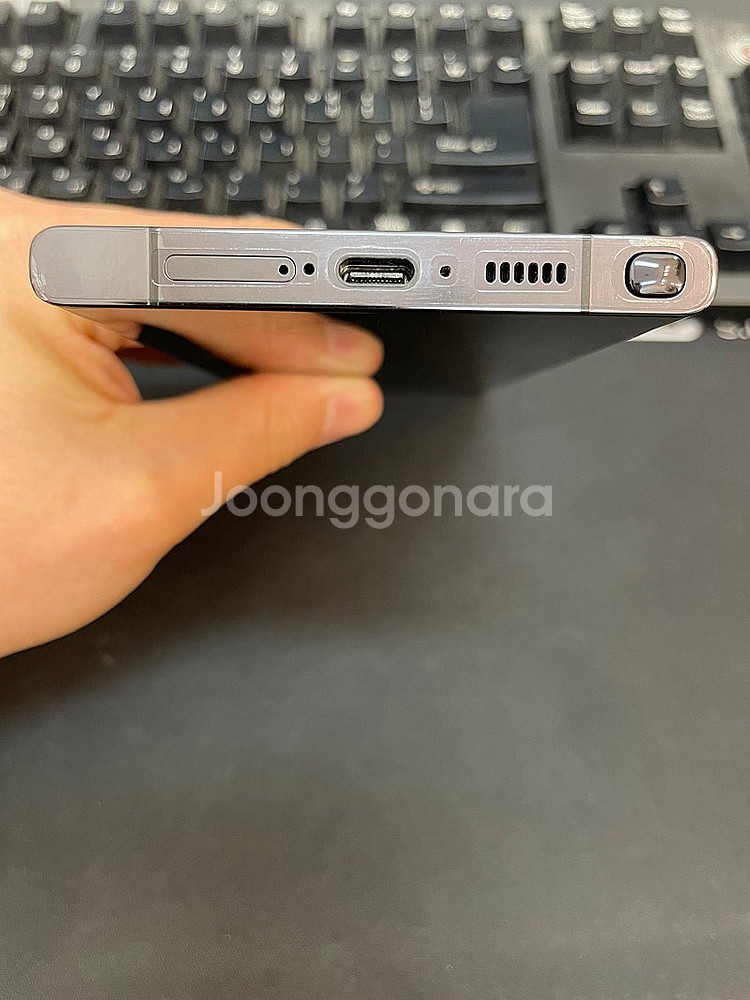 갤럭시S23울트라 블랙 512GB 무잔상 상태좋은 중고...--5