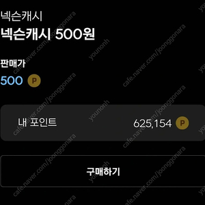 넥슨 캐시 / 넥슨 현대카드 포인트 62만 판매합니다