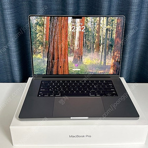 맥북프로 m1 pro 16“ / 16g / 1T / 스그 / 영문자판