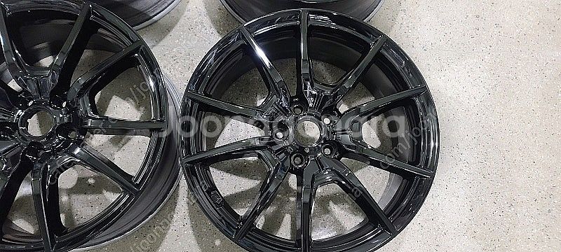 제네시스 G70 10포크 블랙유광 19인치 순정휠 대품...--1