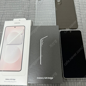 갤럭시 S25 엣지 512GB 저급제 실버