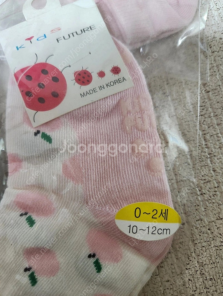 키즈 0세~2세 양말 ~ 12cm--1