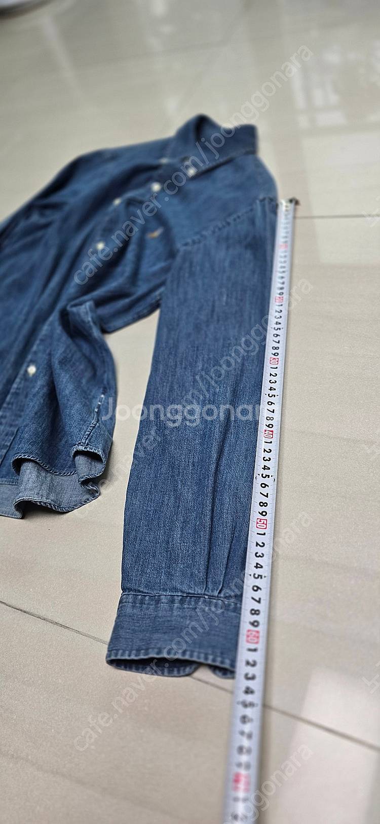 폴로 데님 셔츠 클래식핏 m--7