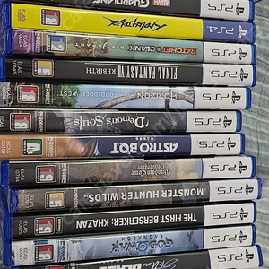PS5 스텔라블레이드,갓오브워 라그나로크,킹덤컴2,파판16,파판리버스 등등 게임 소프트 판매