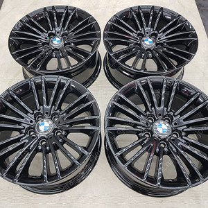 [판매]17인치 순정정품(중고)휠 BMW5시리즈 F10 페리 럭셔리, 포터2 호환가능 유광블랙(분체도장) 판매