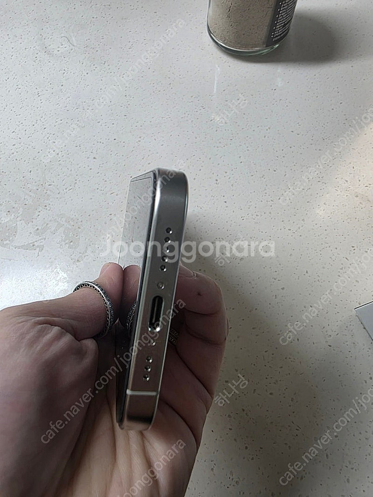 아이폰 15 Pro 256 화이트 + 애플케어 양도--3