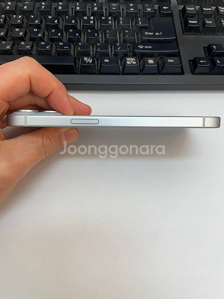 아이폰15 블루 256GB 배터리94% 상태좋은 중고7...--4