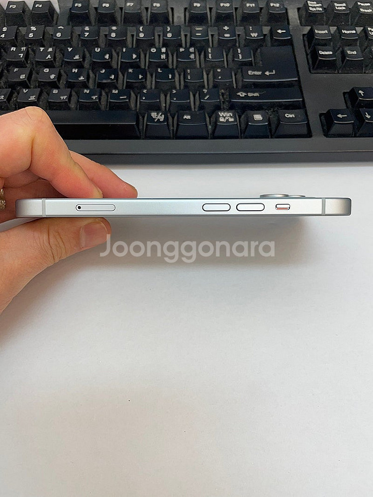 아이폰15 블루 256GB 배터리94% 상태좋은 중고7...--6