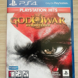ps4 갓오브워3 리마스터 팝니다~~~~~