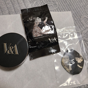 VA 브이앤에이 롱 웨어 쿠션 파운데이션 포슬린