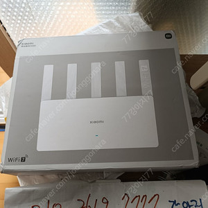 샤오미 be5000 wifi7 공유기 미개봉 택포함가.