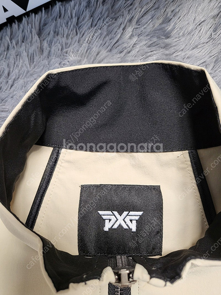 PXG 남성 골프 아노락 반팔.베이지.블랙--4
