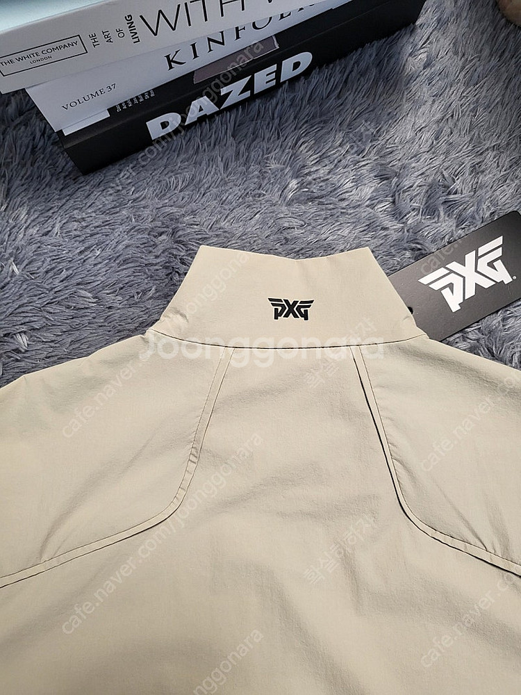 PXG 남성 골프 아노락 반팔.베이지.블랙--8