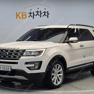 포드 익스플로러 중고 포드 익스플로러 중고차 흰색 2016년식 2.3 에코부스트 리미티드 4WD 실매물중고차