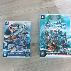 [PSP] 영웅전설 영의궤적/벽의궤적 일본어 초회판 (개봉)