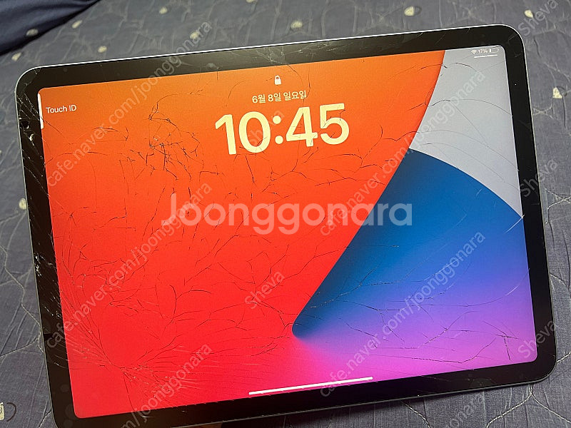 아이패드 에어4 64GB 액정파손품--0