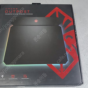 부산) HP OMEN OUTPOST 무선 충전 마우스 패드