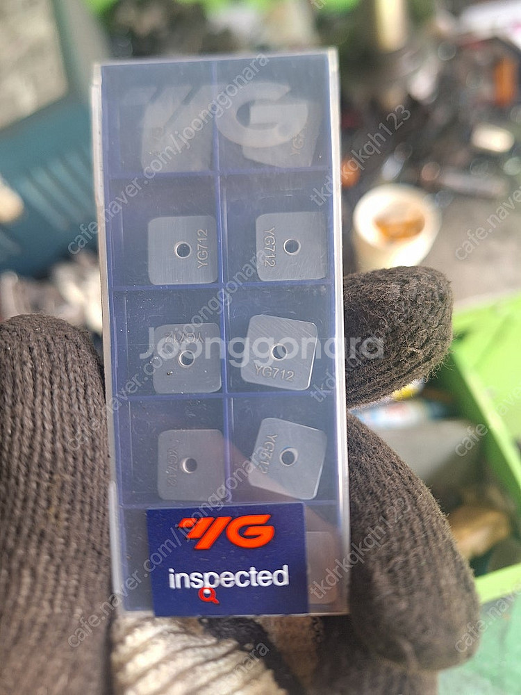Yg밀링 사각팁 1203--0